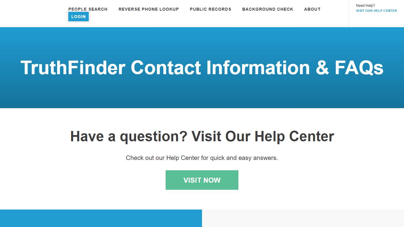 Contact TruthFinder Customer Service - Email & Phone Number